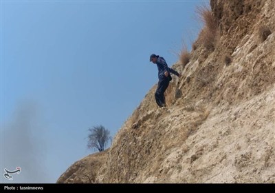 نبرد 24 ساعته با شعله‌ها در دل کوهستان
