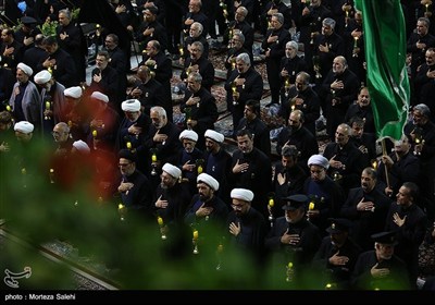 شام غریبان شهادت امام رضا (ع) در حرم رضوی