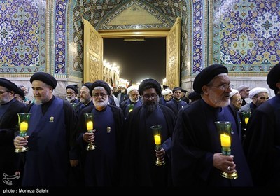 شام غریبان شهادت امام رضا (ع) در حرم رضوی