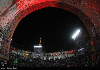 شام غریبان شهادت امام رضا (ع) در حرم رضوی