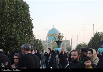 اجتماع مردم قزوین در سالروز شهادت امام رضا(ع)