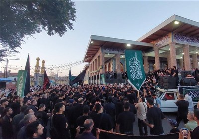رشت در غروب آخر صفر غرق در اشک و ارادت به امام رضا(ع)