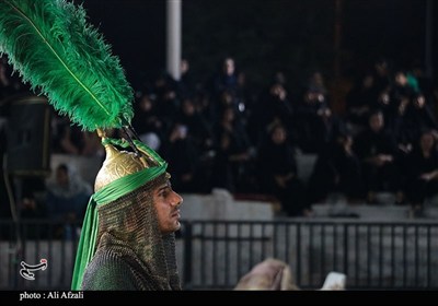 تعزیه‌خوانی کرمانی‌ها در سوگواره کشوری بوشهر