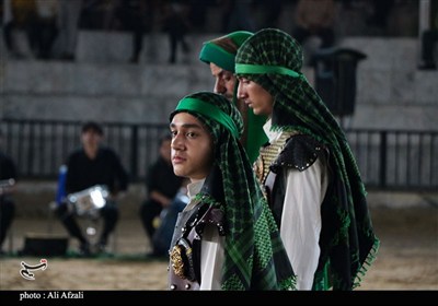 تعزیه‌خوانی کرمانی‌ها در سوگواره کشوری بوشهر