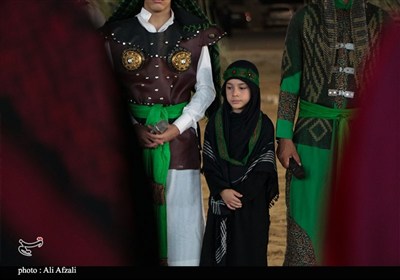 تعزیه‌خوانی کرمانی‌ها در سوگواره کشوری بوشهر