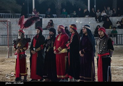 تعزیه‌خوانی کرمانی‌ها در سوگواره کشوری بوشهر