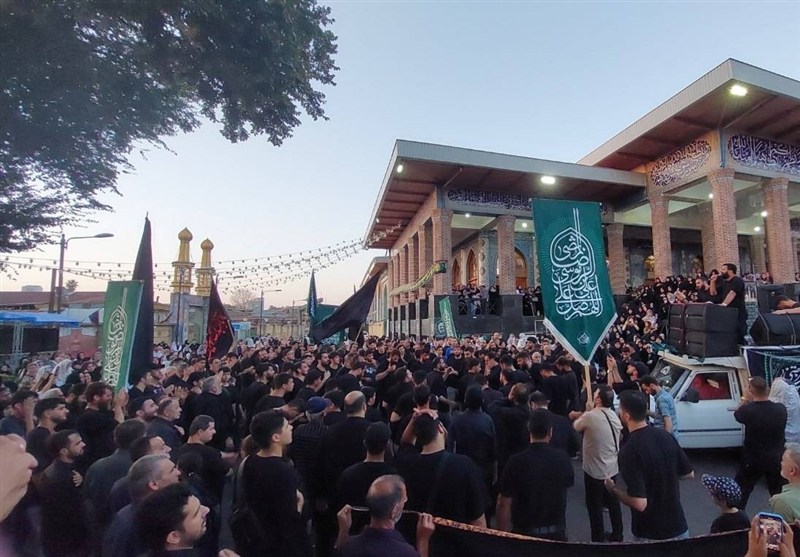 رشت؛ حرم دل‌های عاشق در سوگ غربت امام رضا(ع)