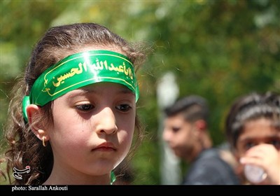عزاداری دسته جات عزاداری در حرم امام زادگان جوپار