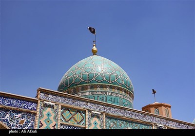 طنین شیپور تعزیه در آستان مقدس ابناء موسی بن جعفر(ع)