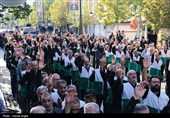 قافله عزاداری شهادت امام رضا (ع) در زنجان