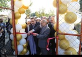 افتتاح زمین چمن مصنوعی یانس‌آباد قزوین با حضور وزیر آموزش و پرورش