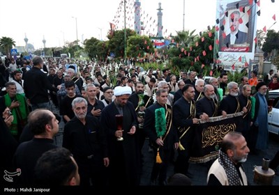 عزاداری پرشکوه رضوی در اصفهان