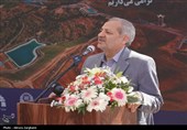 افتتاح پروژه مهم ذخیره آب قزوین با حضور وزیر آموزش و پرورش