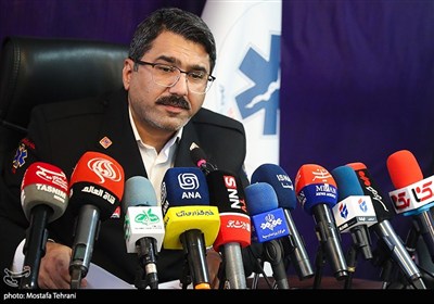 نشست خبری رییس اورژانس استان تهران