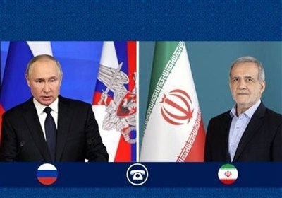 بوتین یطلع بزشکیان هاتفیاً على نتائج مفاوضات ألاسکا