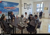 حضور قدرت حاجی نوری رئیس هیئت کشتی استان اردبیل در نمایندگی خبرگزاری تسنیم