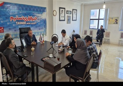 حضور قدرت حاجی نوری رئیس هیئت کشتی استان اردبیل در نمایندگی خبرگزاری تسنیم