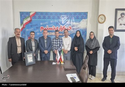 حضور قدرت حاجی نوری کارآفرین نمونه کشور در نمایندگی خبرگزاری تسنیم