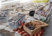دستگیری صیادان غیرمجاز ماهی با دستگاه الکتروشوک برقی در دشتستان