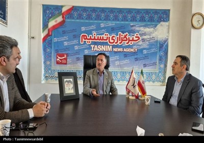 حضور مدیرکل میراث فرهنگی، گردشگری اردبیل و مدیرعامل شرکت کشت و صنعت پارس در دفتر خبرگزاری تسنیم