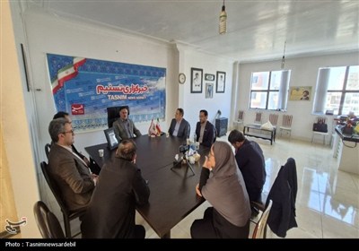حضور مدیرکل میراث فرهنگی، گردشگری اردبیل و مدیرعامل شرکت کشت و صنعت پارس در دفتر خبرگزاری تسنیم
