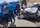 نیسان آبی در الموت حادثه آفرید