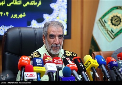 نشست خبری فرماندهی انتظامی تهران بزرگ