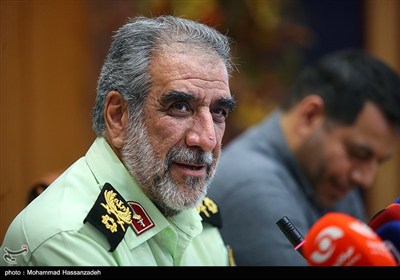 نشست خبری فرماندهی انتظامی تهران بزرگ