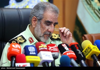 نشست خبری فرماندهی انتظامی تهران بزرگ