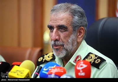 نشست خبری فرماندهی انتظامی تهران بزرگ