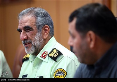 نشست خبری فرماندهی انتظامی تهران بزرگ
