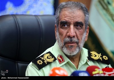 نشست خبری فرماندهی انتظامی تهران بزرگ