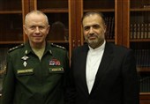 گفتگوی معاون وزیر دفاع روسیه و سفیر ایران پیرامون همکاری‌های دو کشور