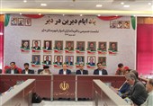 تجلیل از فرمانداران پیشین شهرستان دیر