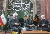 إقامة مراسم « حوار بین عالِمَین» الروحانیة فی الحرم الرضوی الشریف