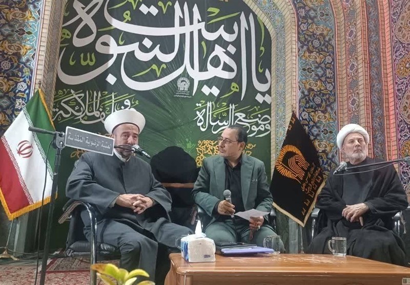 إقامة مراسم « حوار بین عالِمَین» الروحانیة فی الحرم الرضوی الشریف