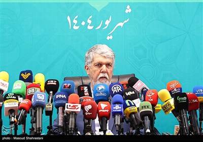 نشست خبری وزیر فرهنگ و ارشاد اسلامی