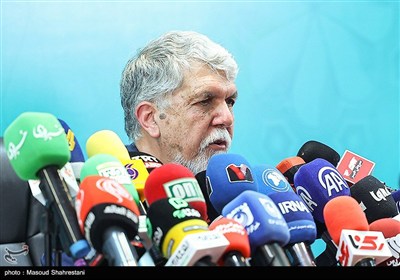 نشست خبری وزیر فرهنگ و ارشاد اسلامی