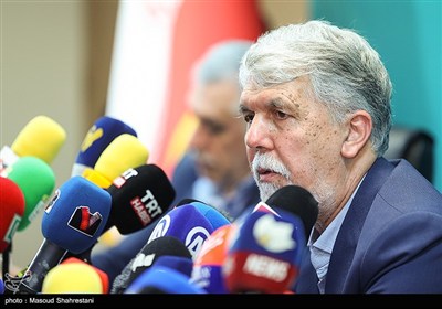 نشست خبری وزیر فرهنگ و ارشاد اسلامی