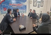 حضور فرماندار شهرستان سرعین در دفتر خبرگزاری تسنیم اردبیل