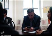 حضور فرماندار شهرستان سرعین در دفتر خبرگزاری تسنیم اردبیل