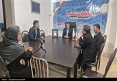 حضور فرماندار شهرستان سرعین در دفتر خبرگزاری تسنیم اردبیل
