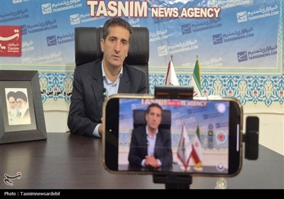 حضور فرماندار شهرستان سرعین در دفتر خبرگزاری تسنیم اردبیل