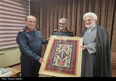 دیدار جانشین فراجا با نماینده ولی‌فقیه در کردستان