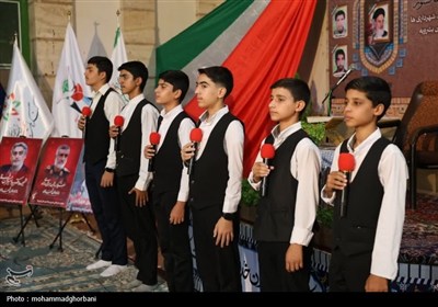 یادواره شهدای منتسب به وزارت کشور در بشرویه