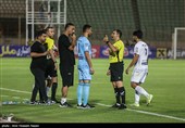دیدار تیم های فوتبال شمس آذر و چادرملو