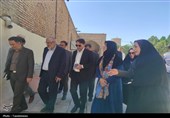 بازدید. معاون صنایع دستی کشور از آستان قیدار نبی(ع)