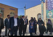 بازدید. معاون صنایع دستی کشور از آستان قیدار نبی(ع)
