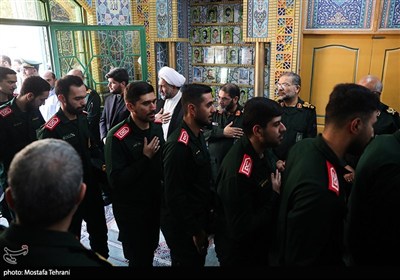  مراسم چهلمین روز شهادت سردار غیب پرور