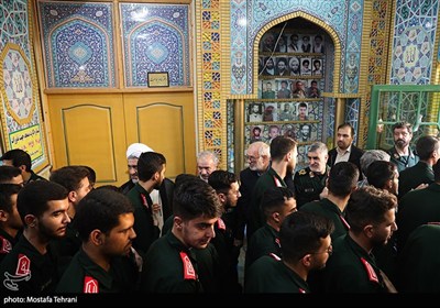  مراسم چهلمین روز شهادت سردار غیب پرور